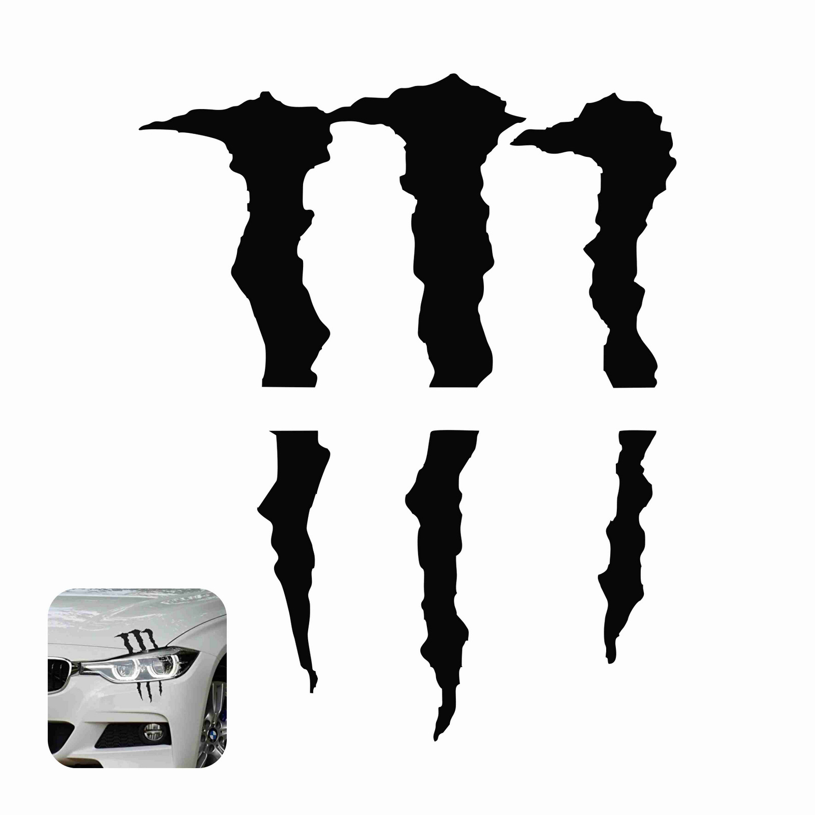 Far Sticker Monster