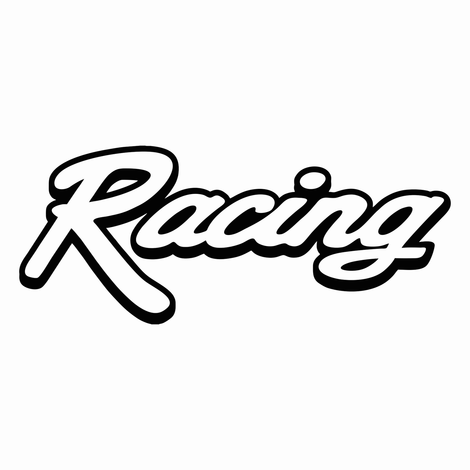 Racing Sticker